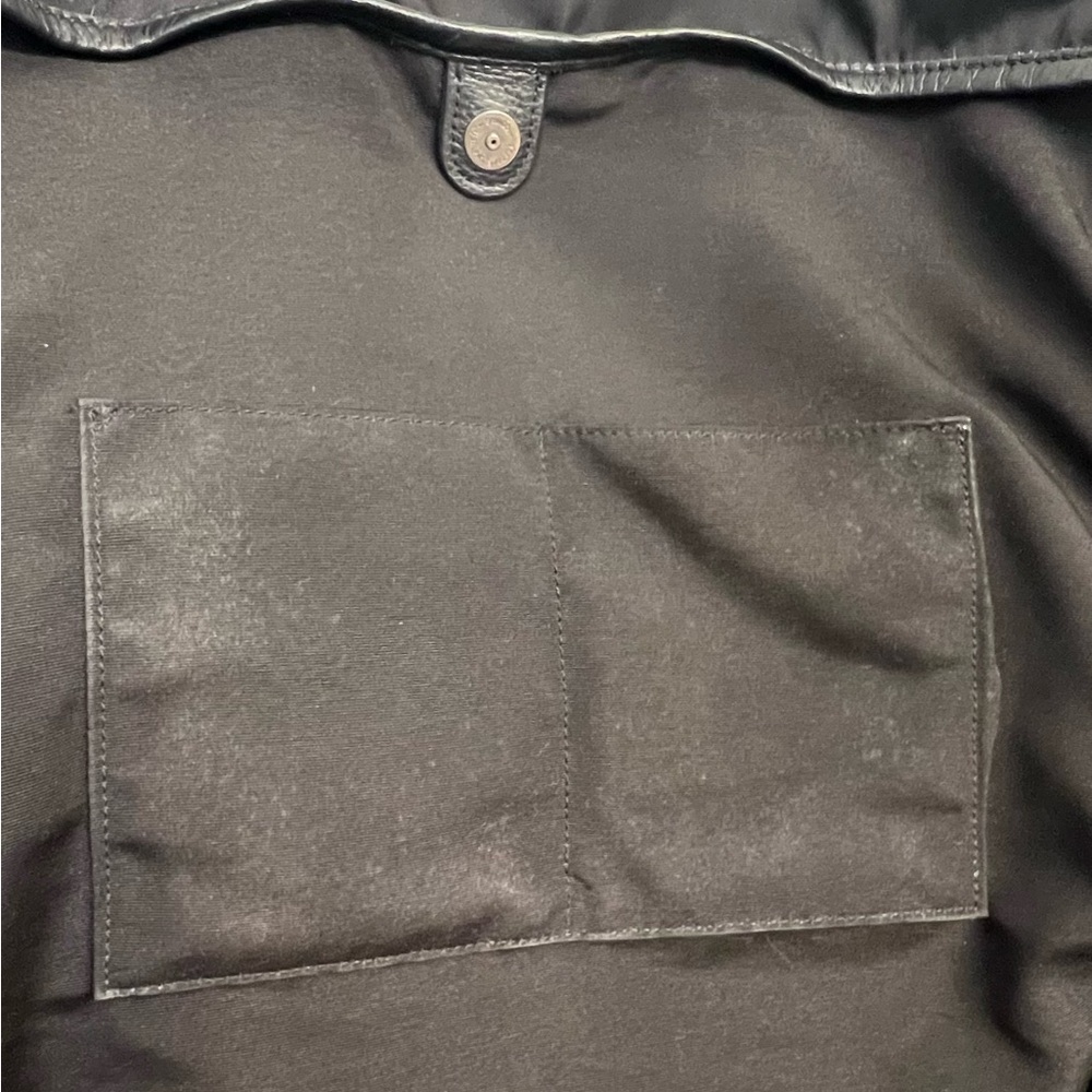 Coach 2017 Black Nylon/Leather Tote B1777-F57903 - Picture 13 of 14